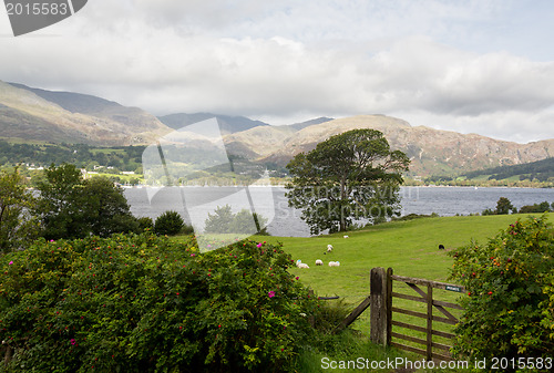 Image of Overlook of Coniston Water in Lake District