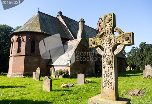 Image of St Hilary Church Erbistock by River Dee