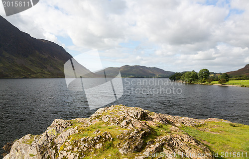 Image of View over Crummock Water in Lake District