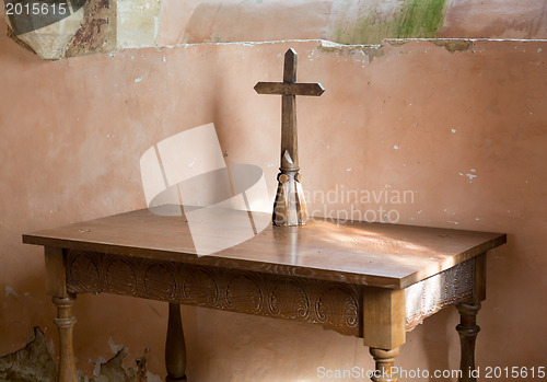 Image of Interior of St Oswald parish church Widford