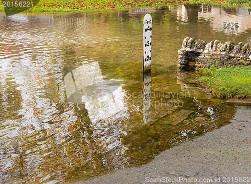 Image of Depth gauge by deep ford in Shilton Oxford