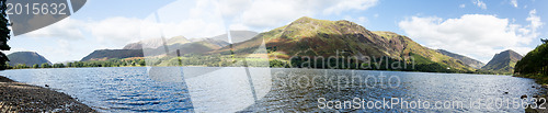 Image of Reflections in Buttermere in Lake District