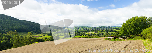 Image of Panorama of welsh countryside