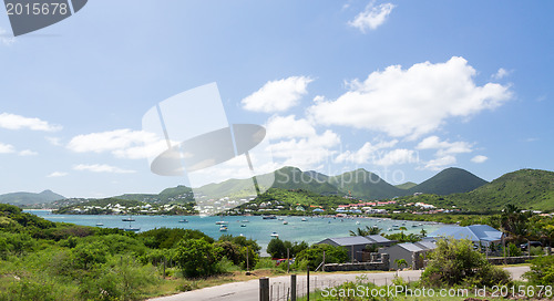 Image of View over Cul de Sac on St Martin