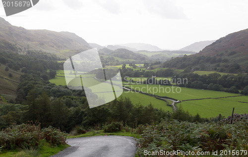 Image of View toward Eskdale from HardKnott Pass