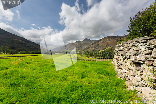 Image of Langdale Pikes in Lake District