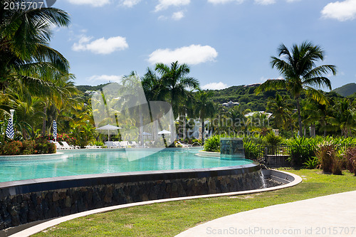 Image of Glorious pool at Anse Marcel on St Martin