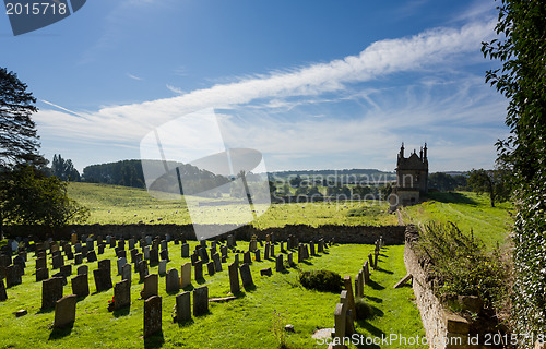 Image of Churchyard and lodges in Chipping Campden