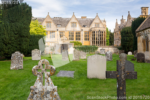 Image of Stanway House and St Peters Church Stanton