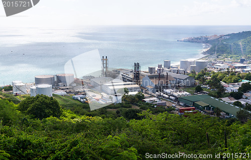 Image of Power generating station in Sint Maarten