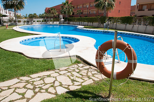 Image of Two swimming pools