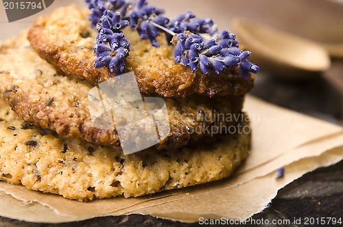Image of Handmade lavender cookies