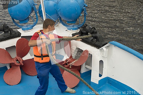 Image of Ship worker