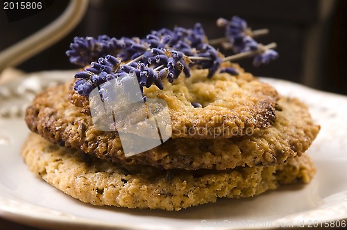 Image of Handmade lavender cookies