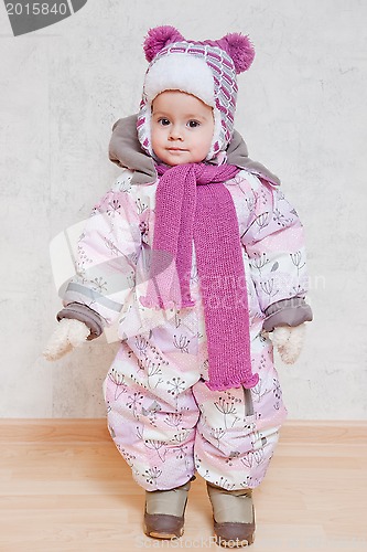 Image of Baby in winter clothes