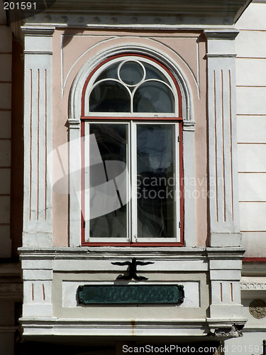 Image of Old ornamented window