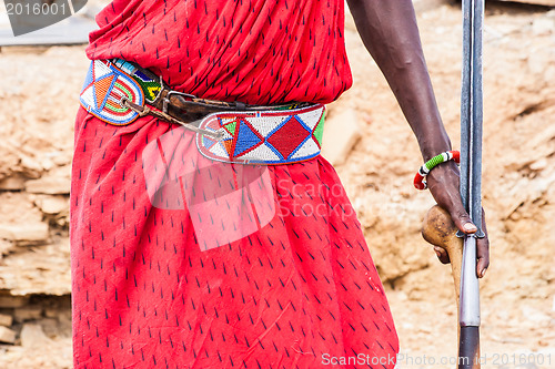 Image of Masai traditional costume