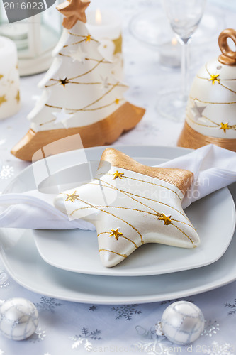 Image of Festive table for Christmas