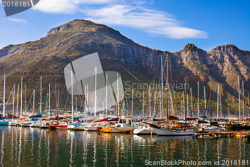 Image of Sailboats at Hout Bay Marina