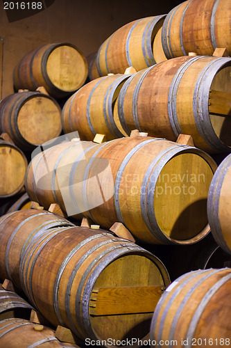 Image of Barrels of South African wine