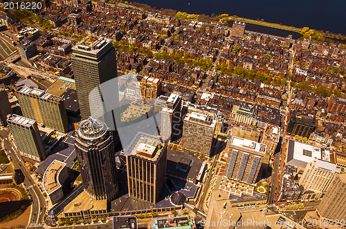 Image of Boston Back Bay aerial