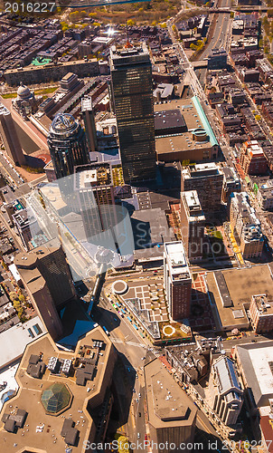 Image of Boston Back Bay aerial