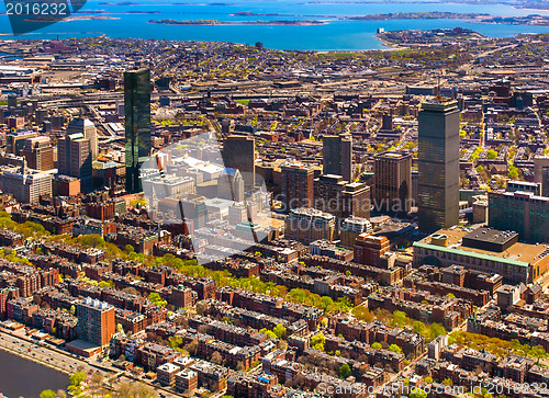 Image of Boston Back Bay aerial