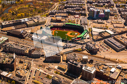 Image of Fenway Park aerial