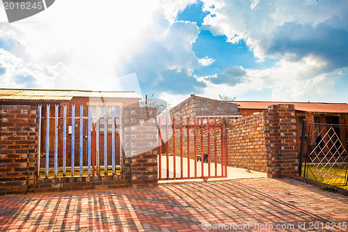 Image of House with driveway gate, Soweto