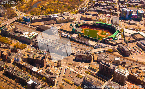 Image of Fenway Park aerial