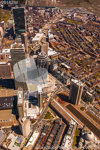 Image of Boston Back Bay aerial