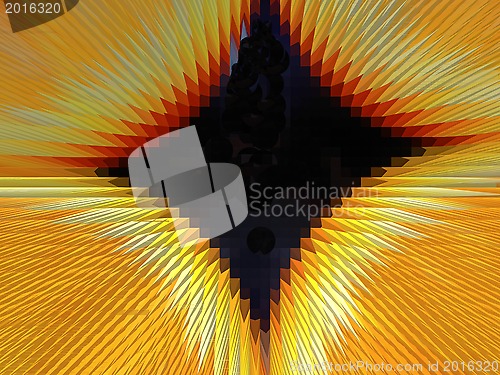 Image of Background of gold strips