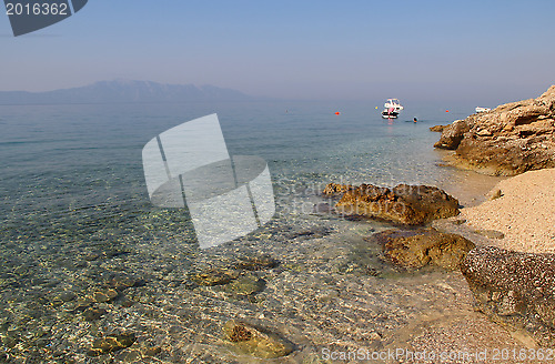 Image of Adriatic sea in Croatia