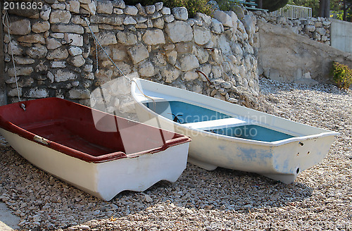 Image of Typical Croatian boats