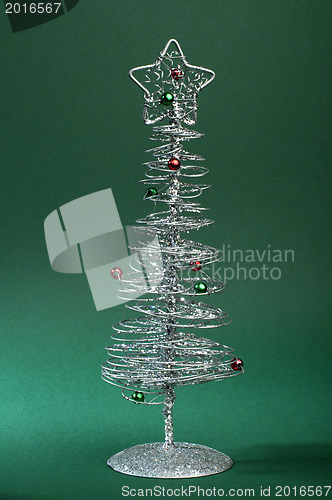 Image of Silver Christmas tree
