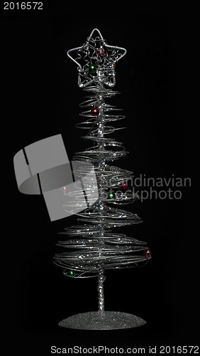 Image of Silver Christmas tree