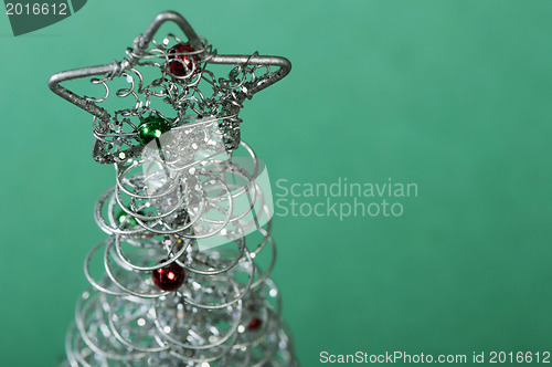 Image of Silver Christmas tree