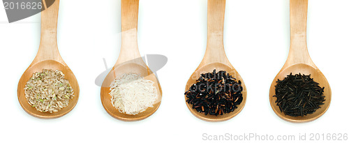 Image of Rice integral, basmati, Wild rice and black rice