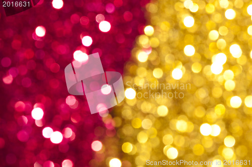 Image of Holiday shiny yellow and red colors