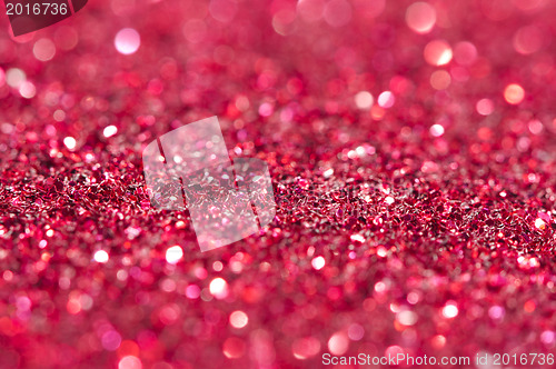 Image of Holiday shiny red blurry lights 