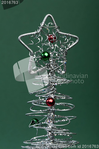 Image of Silver Christmas tree