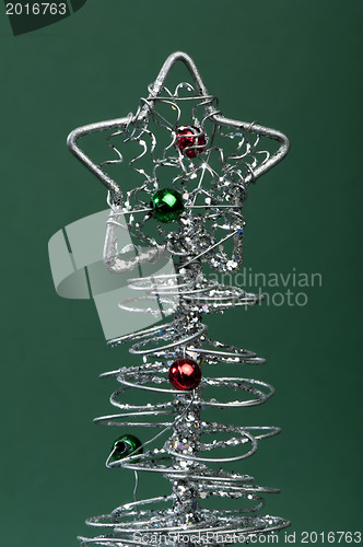 Image of Silver Christmas tree