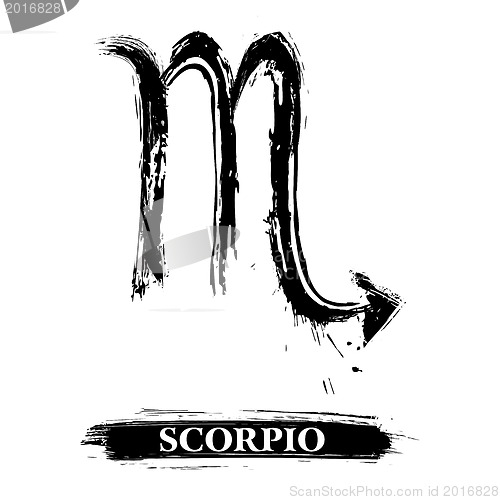 Image of Scorpio symbol