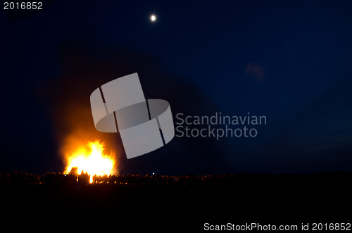 Image of Bonfire as spring ceremony