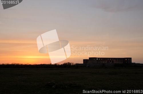 Image of Castle at sunset