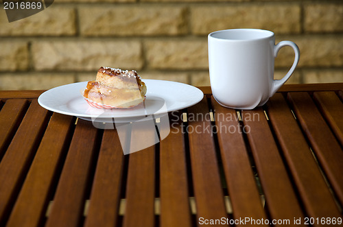 Image of Cinnamon bread and coffee