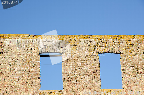 Image of Windows at a ruin