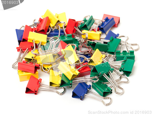 Image of Multicolored Paper Clips