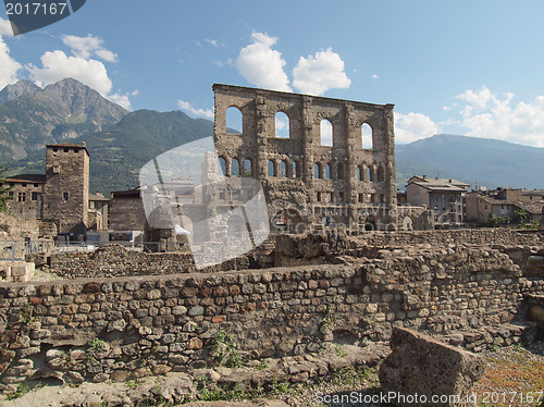 Image of Roman Theatre Aosta