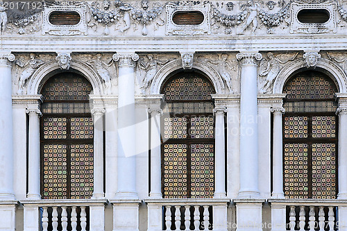 Image of Windows of National Library of St Mark's